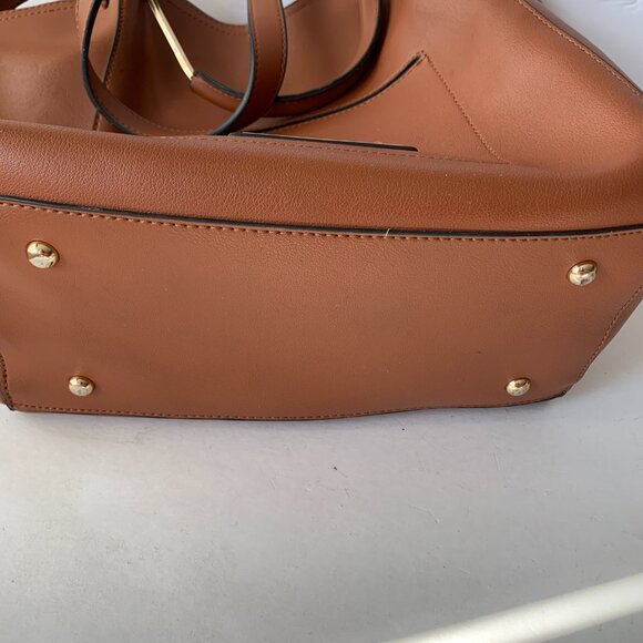 MARC NEW YORK ANDREW MARC BROWN LARGE LEATHER BAG display picture 1